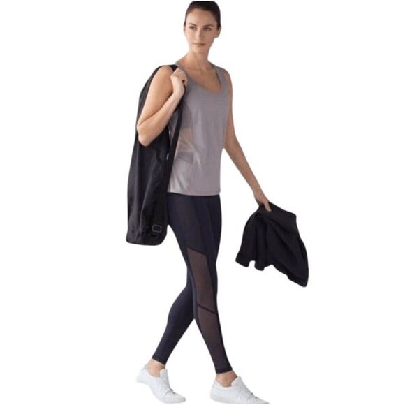 LULULEMON ATHLETICA Embodiment Tank Dark Chrome Size 8 - Picture 1 of 4